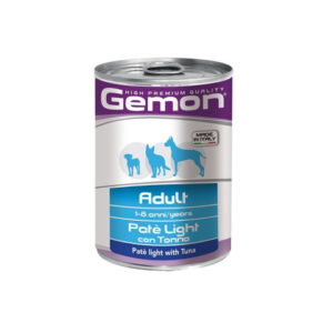 Monge Hrana Umeda Pentru Caini, Gemon Light Adult, Pate Cu Ton, 400 g