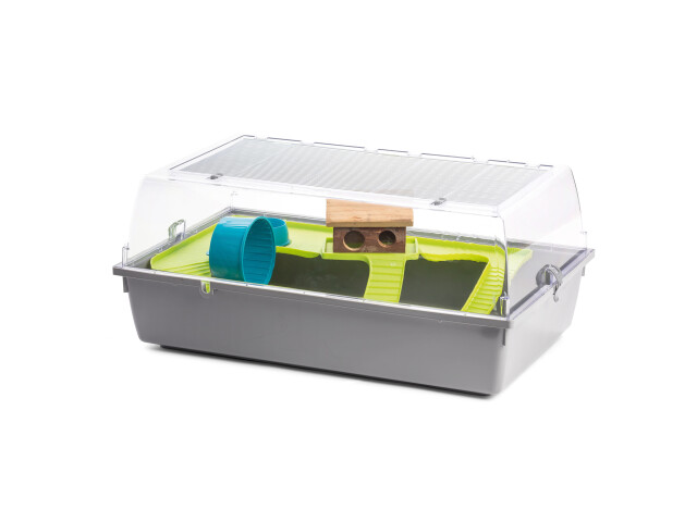 FOP Cusca Pentru Rozatoare, Tamburino Fun, Cu Capac, Plastic, 75 x 47 x 33 cm, 20040370