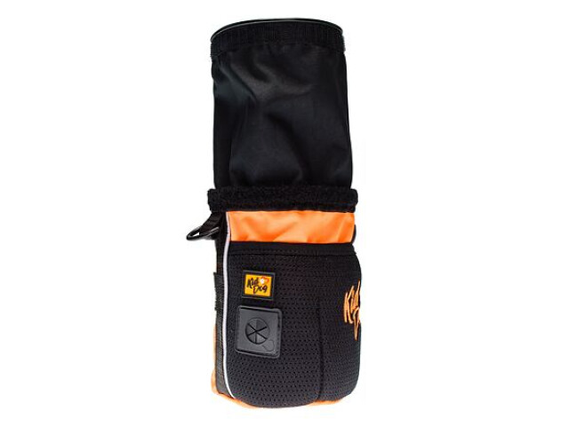 KidDog Gentuta Multifunctionala 3 In 1 Pentru Recompense, Cu Pungi Igienice, 17 x 11 cm, Portocaliu Neon/Negru, A17620 - imagine 4