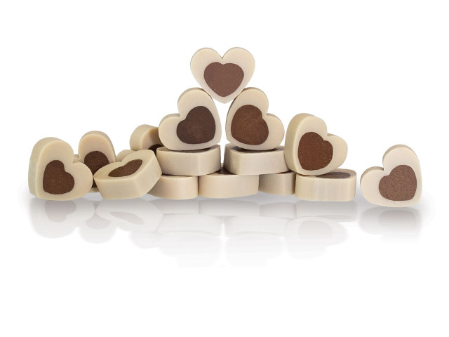 KidDog Inimi de Vanilie cu Carne de Rata, 80 g, A04831