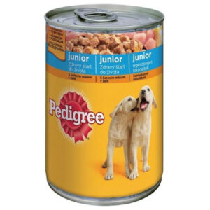 Pedigree Hrana Umeda Pentru Caini, Pedigree Junior, Pui, 400 g