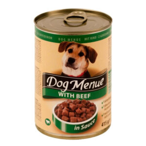 Dog Menu Hrana Umeda Pentru Caini, Dog Menu Adult, Vita, 415 g