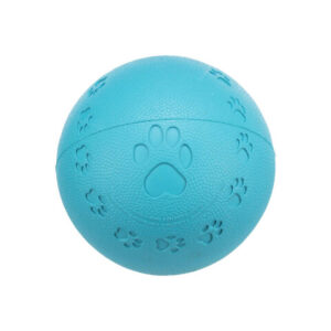 Trixie Jucarie Pentru Caini, Minge, Cauciuc, Cu Sunet, 9 cm, Albastru Petrol, 34863