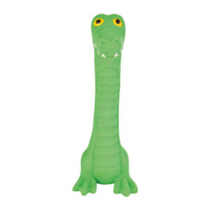Trixie Jucarie Pentru Caini, Longie Crocodil, Latex, Cu Sunet, 18 cm, Verde, 3503