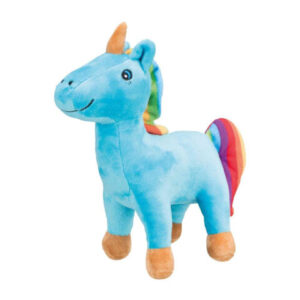 Trixie Jucarie Pentru Caini, Unicorn, Plus, Cu Sunet, 25 cm, Albastru, 36038