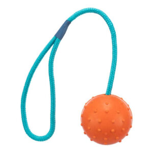 Trixie Jucarie Pentru Caini, Minge Cauciuc Pe Sfoara, 7/30 cm, 3305