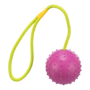 Trixie Jucarie Pentru Caini, Minge Cauciuc Pe Sfoara, 7/30 cm 3308