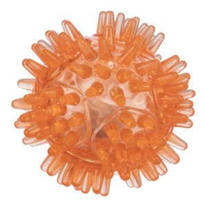 Trixie Jucarie Pentru Caini, Minge Arici Luminoasa, 5 cm, Portocaliu, 33640