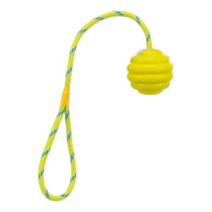 Trixie Jucarie Pentru Caini, Minge Ondulata Pe Sfoara, 6/30 cm, 33724