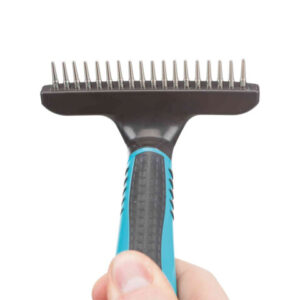 Trixie Pieptene Descalcitor Pentru Blana Scurta, 10x15 cm, 23792