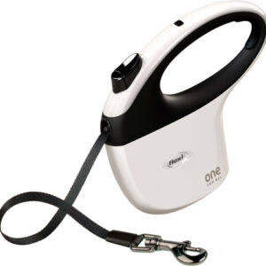 Flexi Lesa One, Banda, S-L: 5 m/30 kg, Negru/Alb, 211701