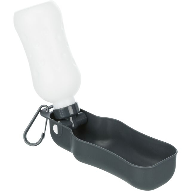 Trixie Flacon Cu Castron Pentru Apa, Plastic, Portabila, 0.25 l, Diverse Culori, 2462 - imagine 8