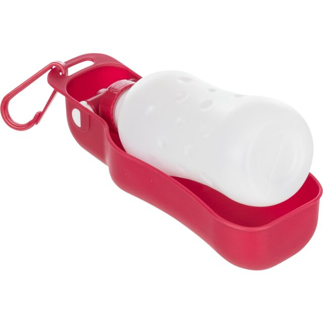 Trixie Flacon Cu Castron Pentru Apa, Plastic, Portabila, 0.25 l, Diverse Culori, 2462 - imagine 6