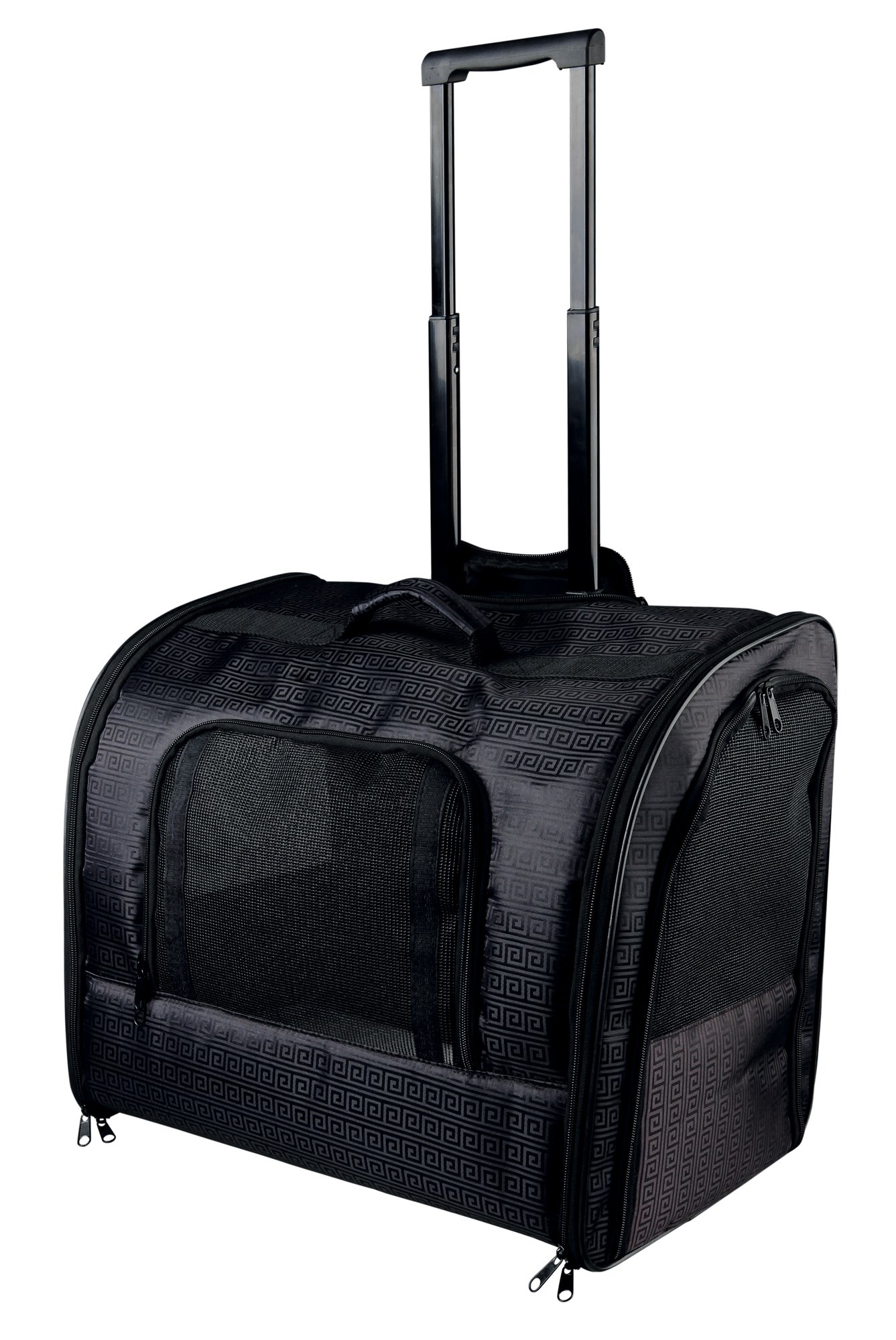 Trixie Geanta De Transport, Troler Elegance, 45x41x31 cm, Pana la 10 kg, Negru, 2881 - imagine 5