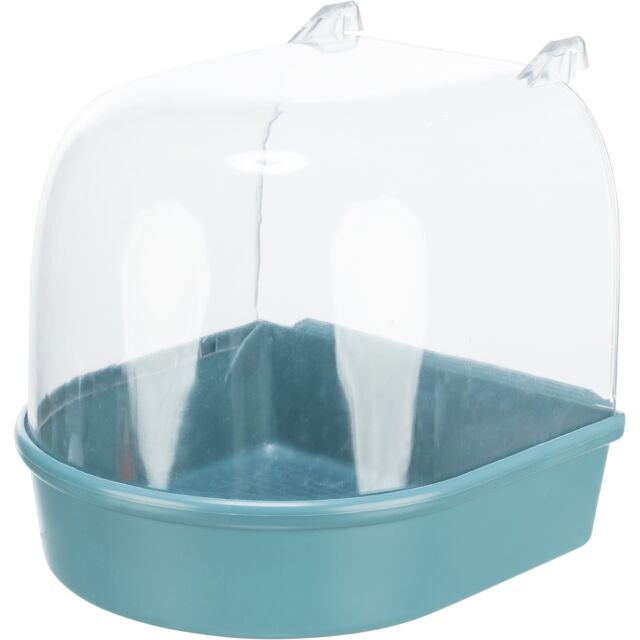 Trixie Cadita Acoperita Pentru Pasari, Plastic, Semicerc, 15x13x13 cm, Diverse Culori, 5401 - imagine 9