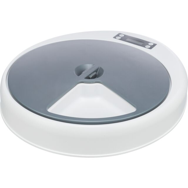 Trixie Hranitor Automat, TX4+1, 5x0.25 l/34x6x39 cm, Alb/Gri, 24384 - imagine 7