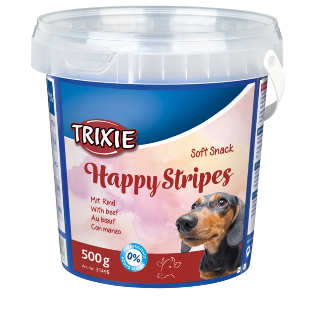 Trixie Recompense Pentru Caini, Soft Happy, Batoane Cu Vita, 500 g, 31499 - imagine 8
