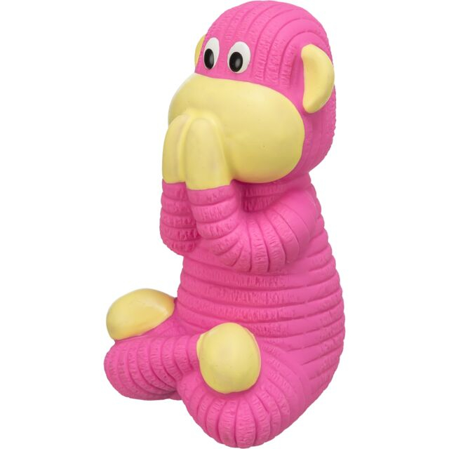 Trixie Jucarie Pentru Caini, Maimuta, Latex, Cu Sunet, 12 cm, Diverse Culori/Figuri, 35523 - imagine 9