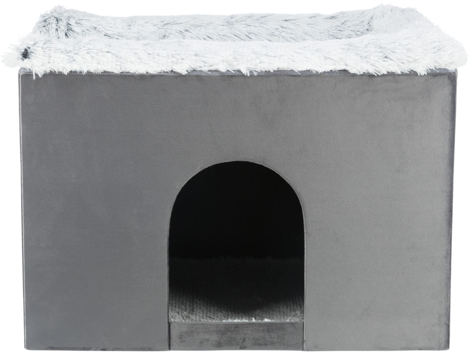 Trixie L(-22%)Culcus Harvey Cu Trepte, 135x47x50 cm, Gri/Alb/Negru, 38039 - imagine 17