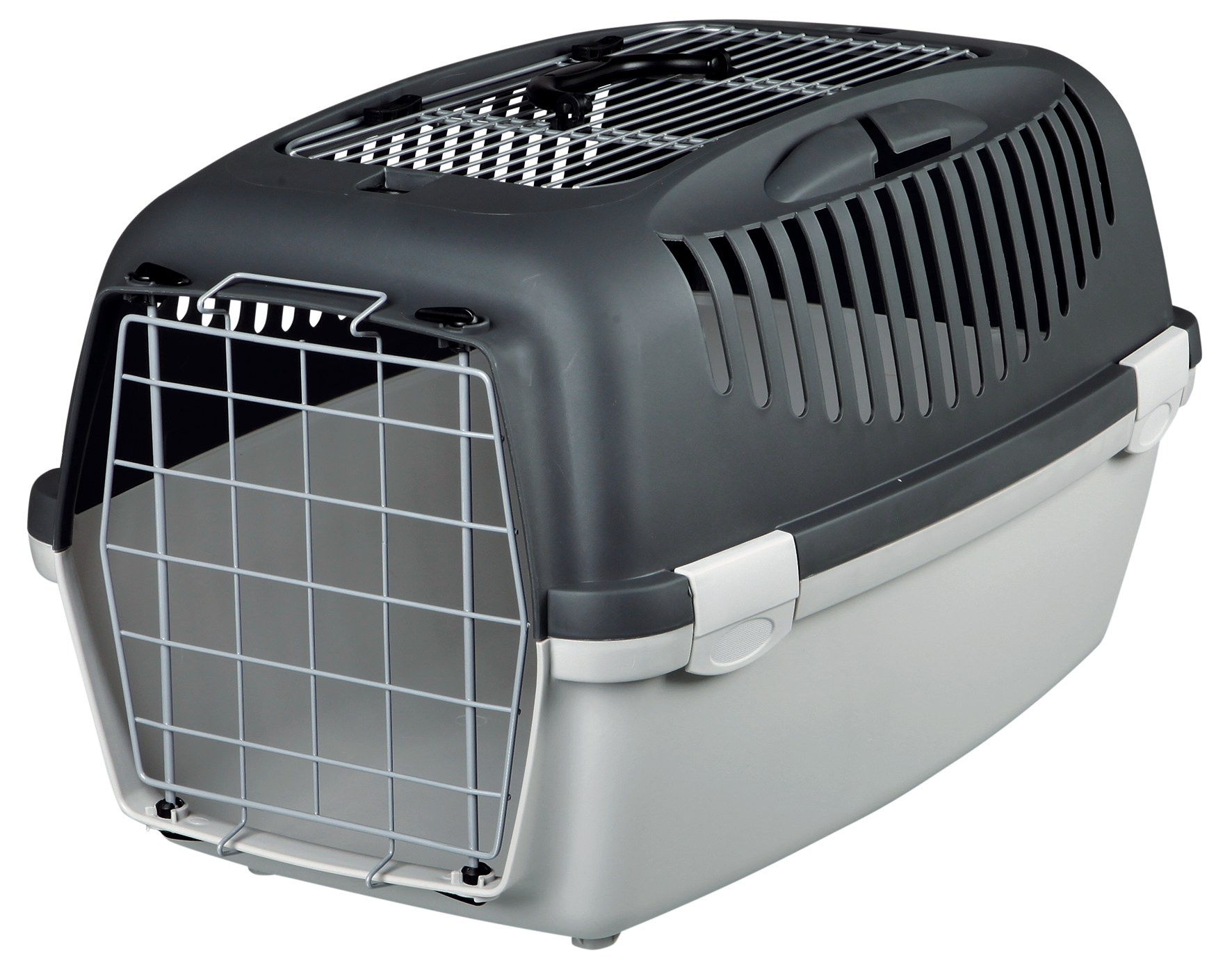 Trixie Cusca De Transport, Capri 3 Open Top, S: 40x38x61 cm, Pana la 12 kg, Gri, 39861 - imagine 3