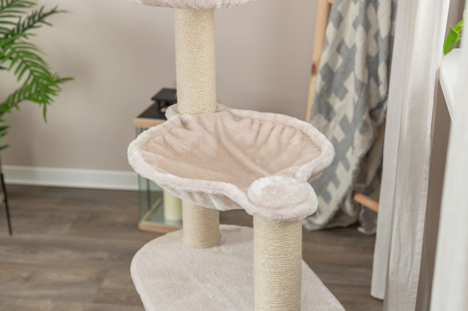 Trixie Ansamblu de Joaca Alessia, 65 x 38 x 114 cm, Gri/Nisipiu, 44473 - imagine 11