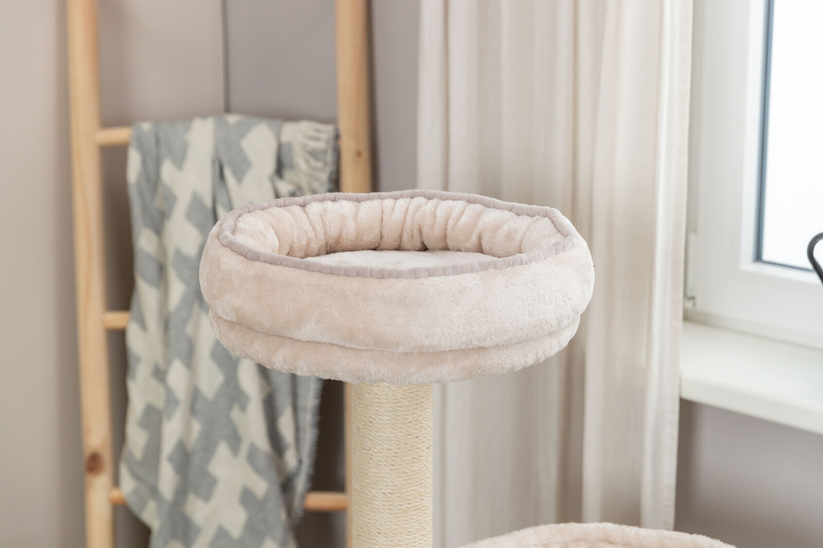 Trixie Ansamblu de Joaca Alessia, 65 x 38 x 114 cm, Gri/Nisipiu, 44473 - imagine 16