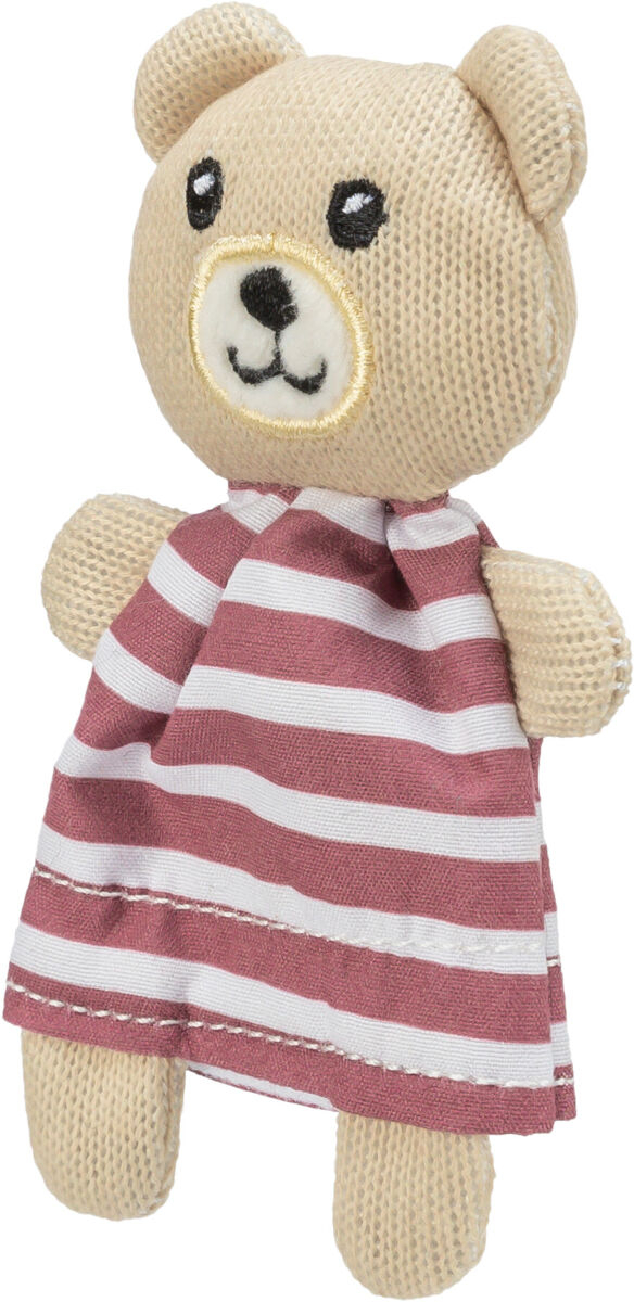 Trixie Jucarie Pentru Pisici, Ursulet Cu Catnip, 12 cm, Diverse Culori, 45665 - imagine 24