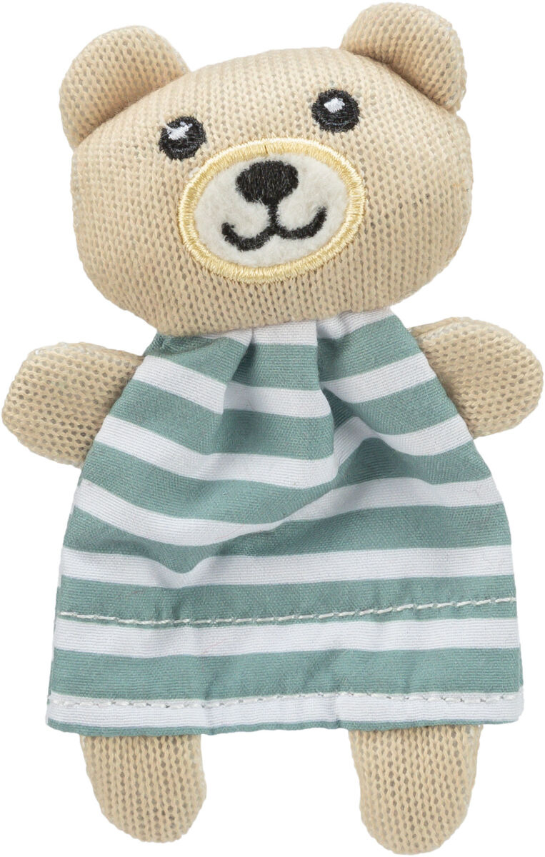 Trixie Jucarie Pentru Pisici, Ursulet Cu Catnip, 12 cm, Diverse Culori, 45665 - imagine 20