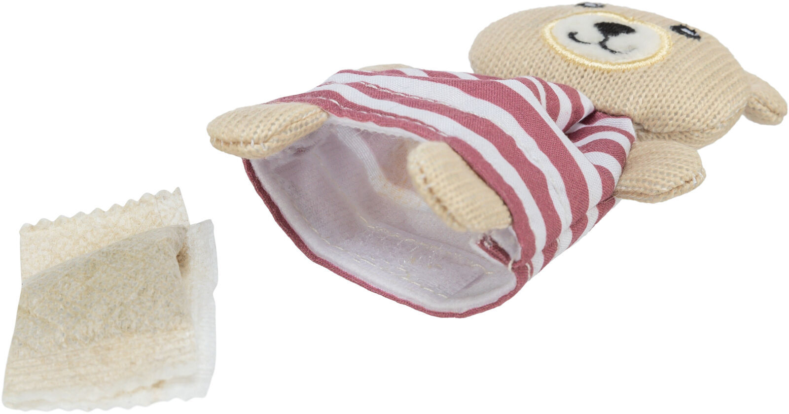 Trixie Jucarie Pentru Pisici, Ursulet Cu Catnip, 12 cm, Diverse Culori, 45665 - imagine 17