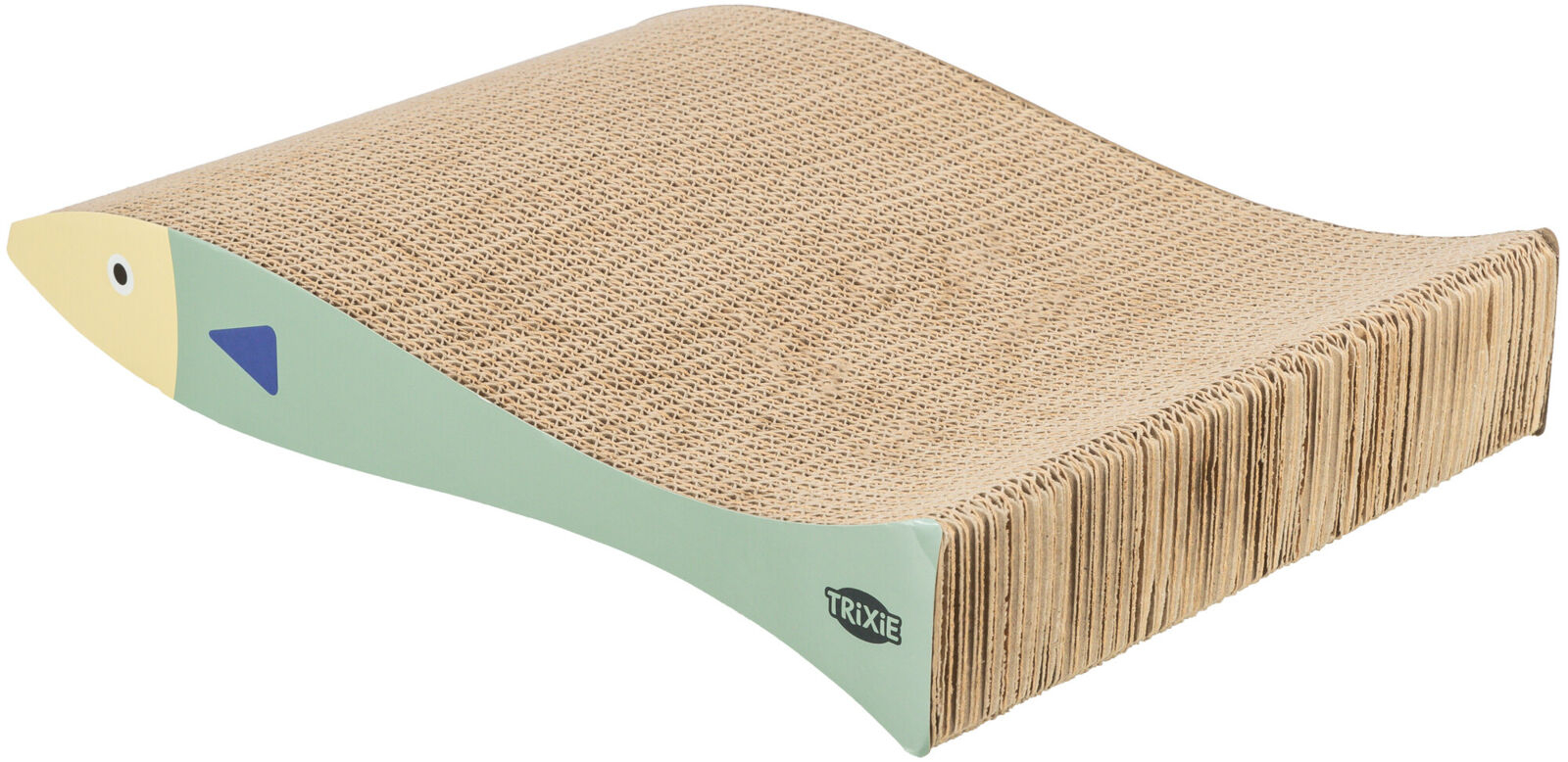 Trixie Carton De Zgariat, Forma Peste, 2 buc, 40x30x11 cm, Verde Menta/Crem, 48015 - imagine 7