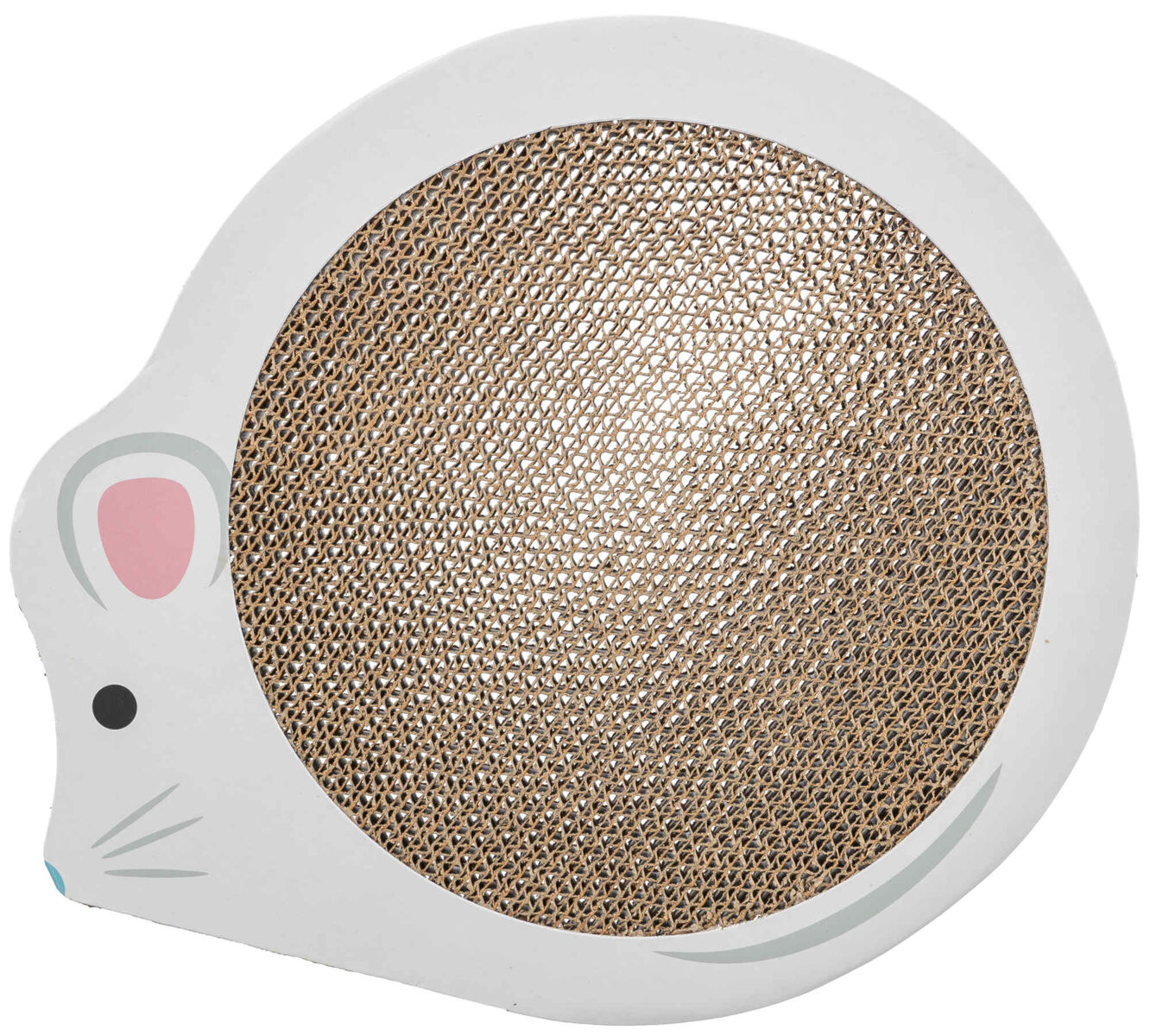 Trixie Carton De Zgariat, Junior, Forma Soarece, 35x2.5x29.5 cm, Alb, 48040 - imagine 6