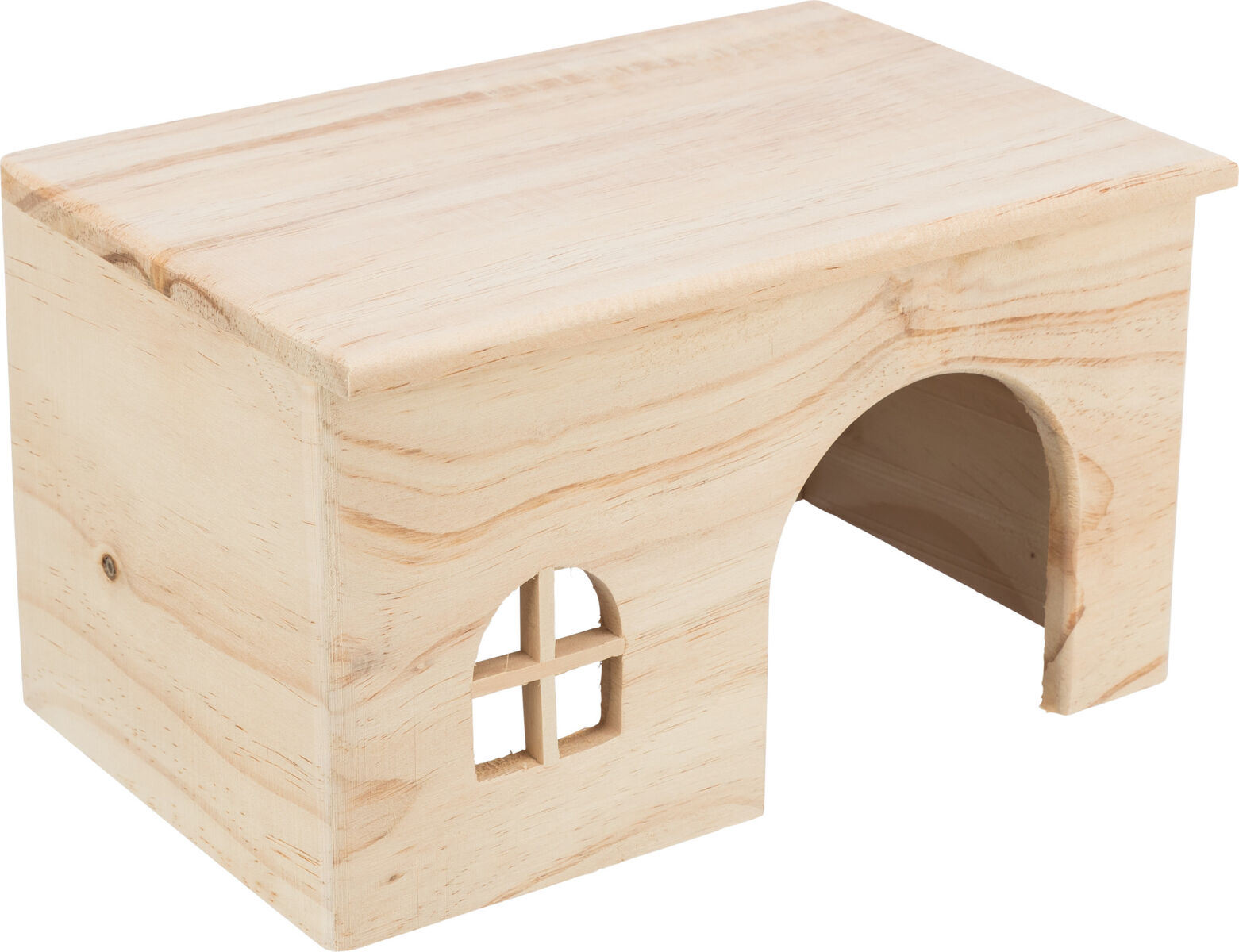 Trixie Casuta Pentru Hamsteri/Degu, Lemn, 28x16x18 cm, 61262 - imagine 5