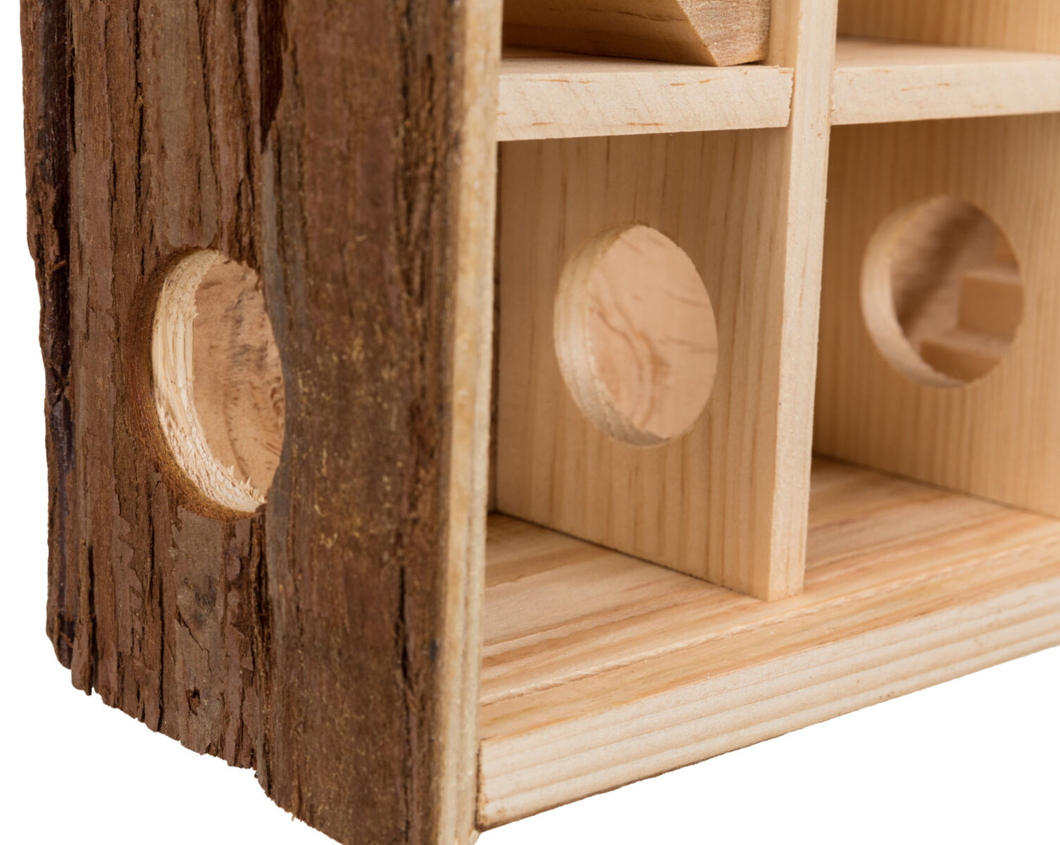 Trixie Turn De Joaca Pentru Rozatoare, Cu Camere, Lemn, 30x30x10 cm, 61709 - imagine 11