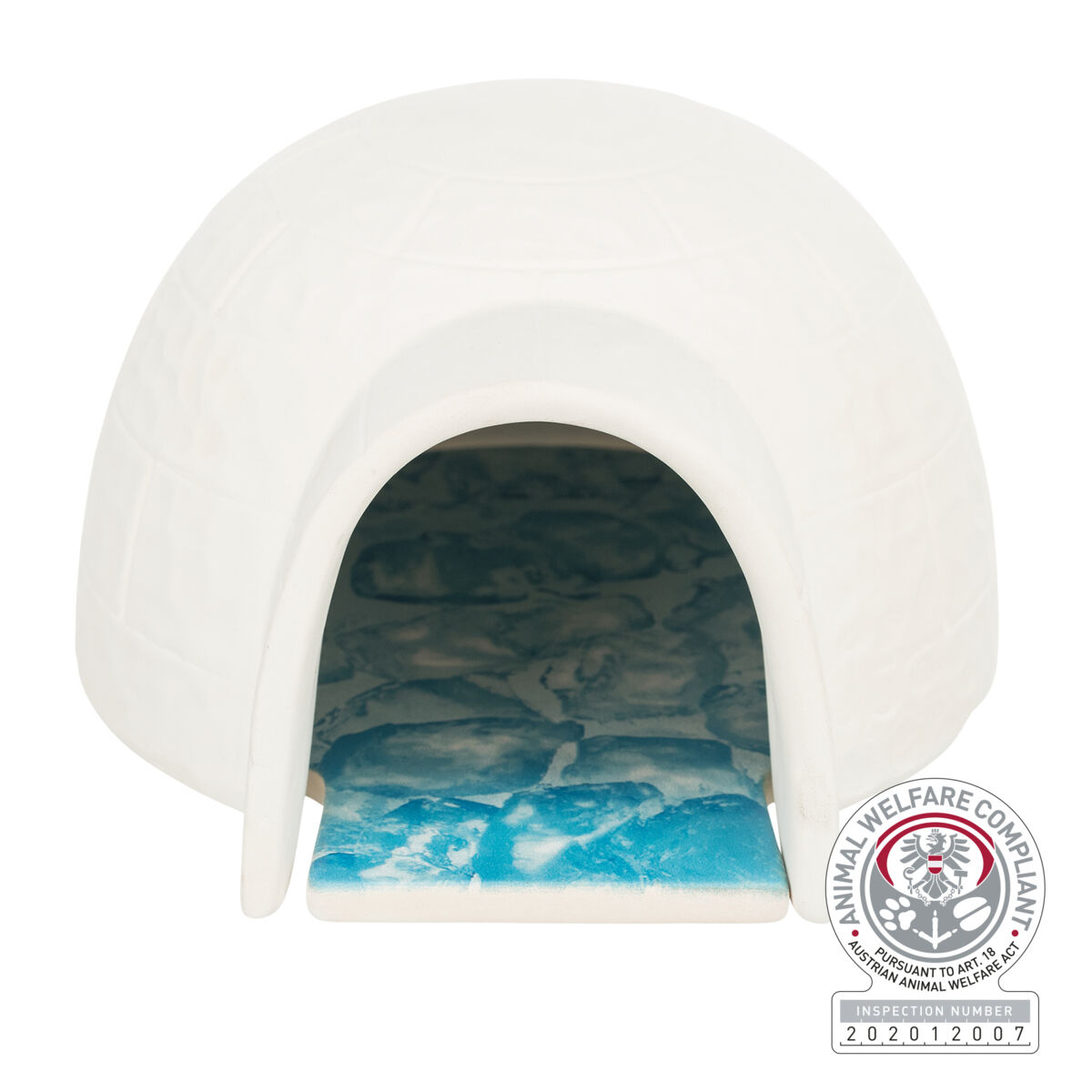 Trixie Iglu Cu Placa De Racire Pentru Rozatoare, Ceramica, 13x9x15 cm, 63014 - imagine 6