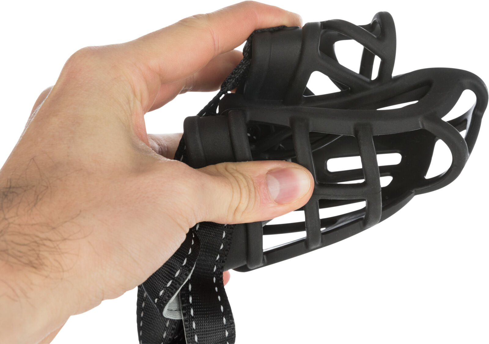 Trixie Botnita Flexibila, Cauciuc, M (Bot 25 cm/ Cap 19 cm) Negru 17612 - imagine 11