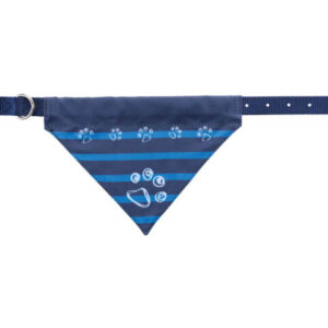 Trixie Zgarda Cu Esarfa, Premium, S-M:30-38 cm/20 mm, Indigo, 30922