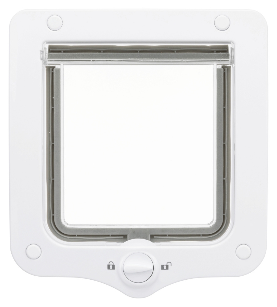 Trixie Usa Batanta Pentru Pisici, 2-Way, 20x22 cm, Alb, 44201 - imagine 3