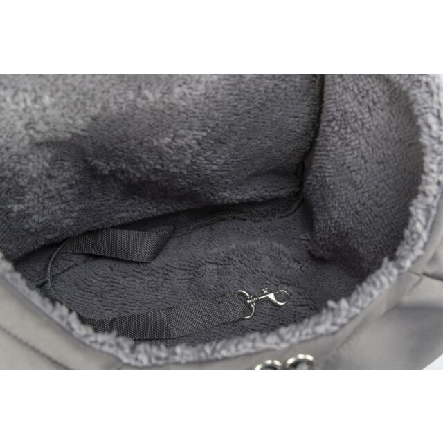 Trixie Geanta De Transport, Molly, Frontala, 25x38x17 cm, Pana la 4 kg, Gri, 28946 - imagine 10