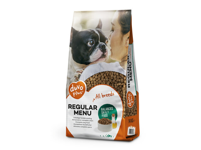 duvoplus Hrana Uscata Pentru Caini, Regular Menu All Breeds, 14 kg, L12195