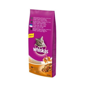 Whiskas Hrana Uscata Pentru Pisici, Whiskas Adult, Cu Ton, 14 kg