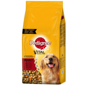 Pedigree Hrana Uscata Pentru Caini, Pedigree Vital Adult, Vita, 15 kg