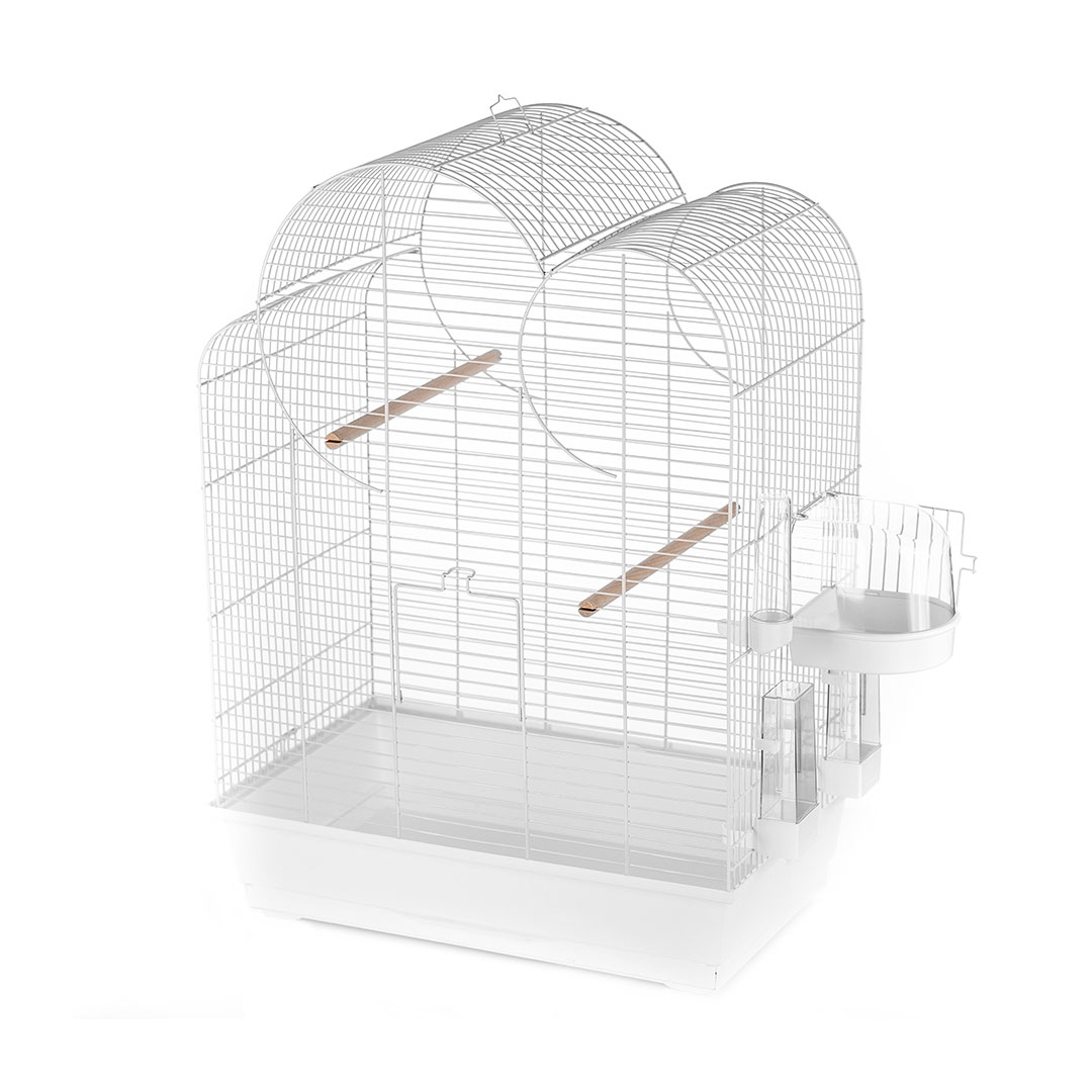 duvoplus Colivie Eliza, 54x34x75cm, Alb, 493/100 - imagine 3