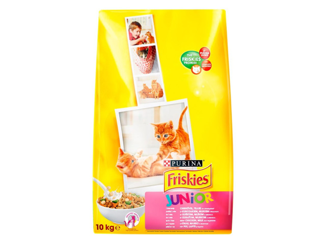 Purina Hrana Uscata Pentru Pisici, Friskies Junior, 10 kg
