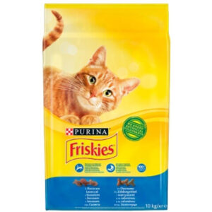Purina Hrana Uscata Pentru Pisici, Friskies, Cu Somon/Legume, 10 kg