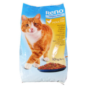 Reno Hrana Uscata Pentru Pisici, Reno Complete Menu, Cu Pui, 10 kg