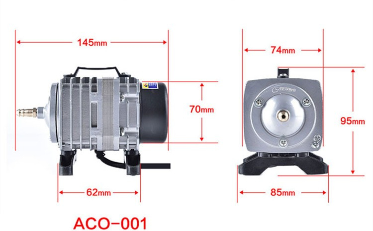 Resun Pompa de Aer, Aco - 001 - imagine 7