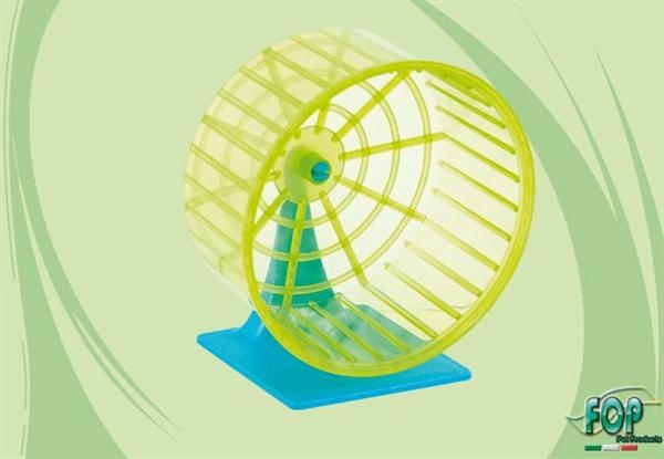 FOP Roata De Alergare Pentru Rozatoare, Cu Suport, 15x14x7.5 cm, 40135070 - imagine 3