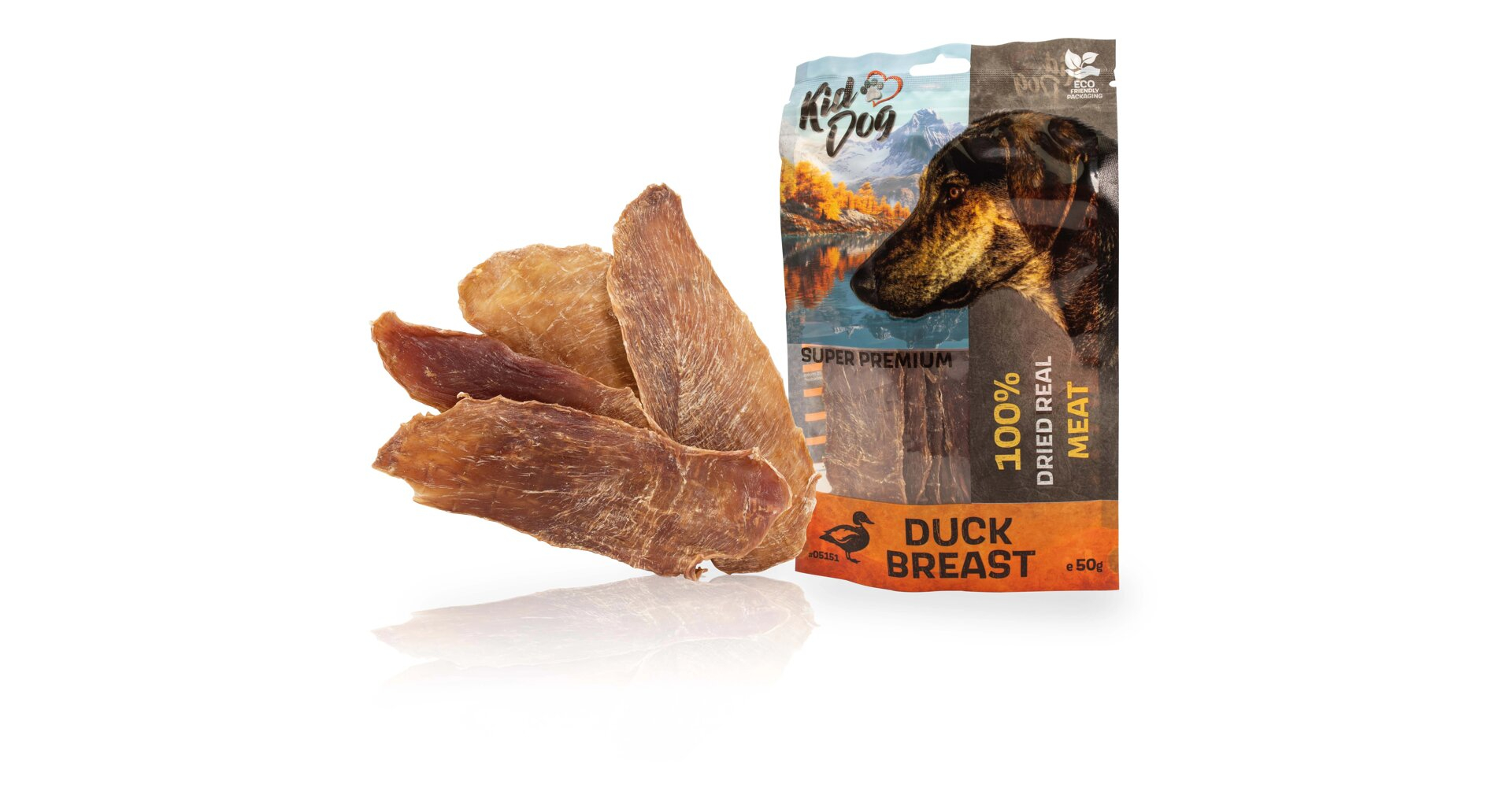 KidDog A(-15%) Recompense Super Premium, 100% Piept de Rata, Fasii Subtiri, 50 g, A05151 - imagine 3