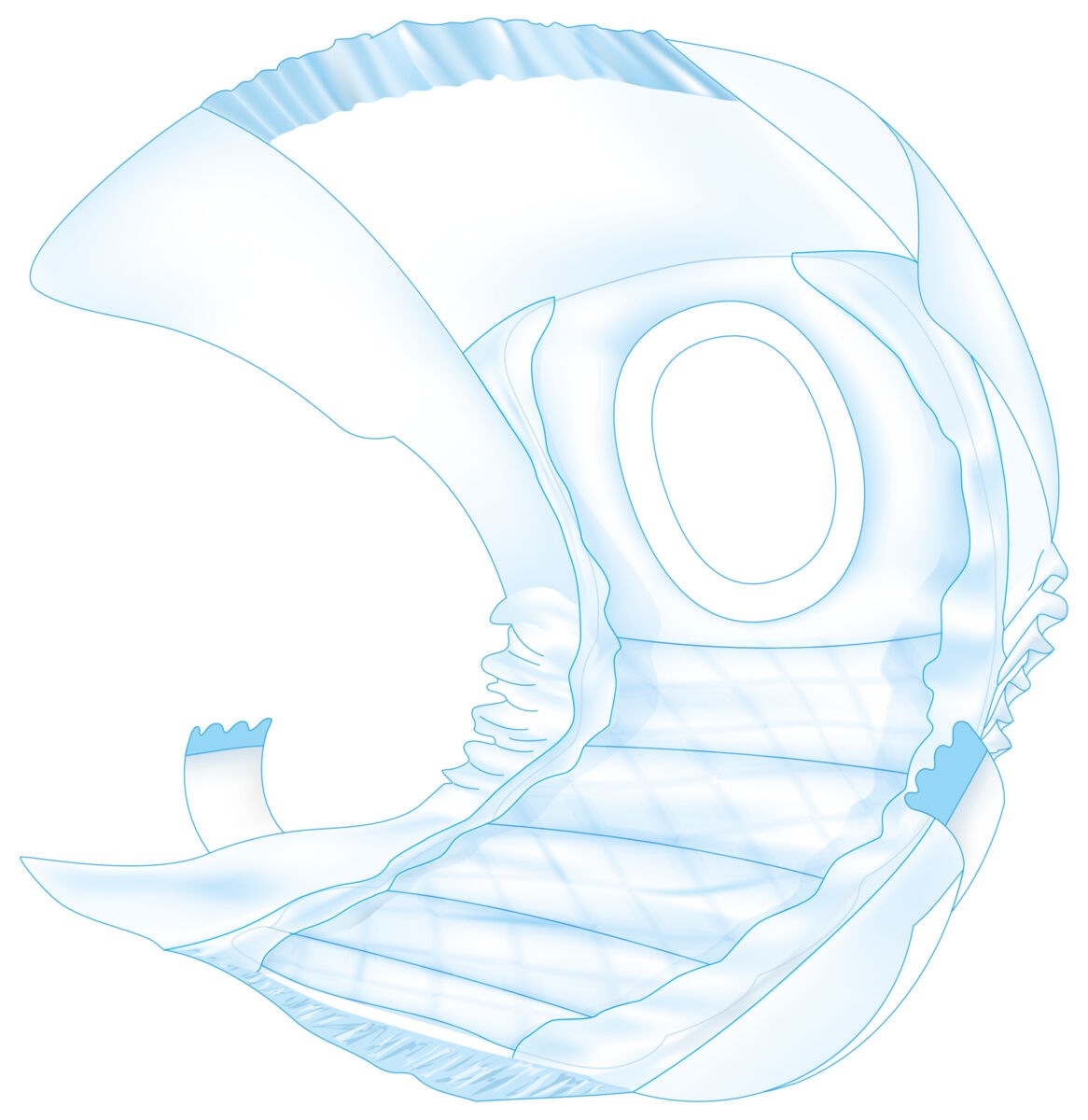 Trixie Scutece Pentru Caini Femele, XS-S: 20-28 cm, 12 buc, 23631 - imagine 7